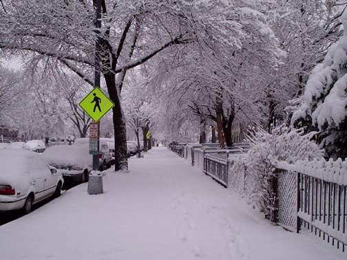 Memory Lane: Snowy City Scenes February 12, 2006